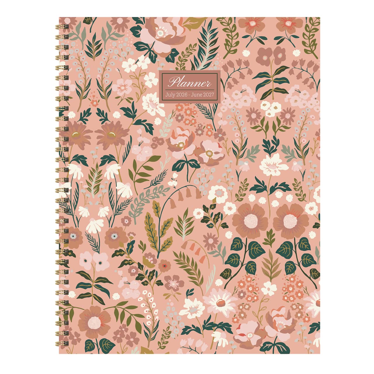 TF Publishing Large Blooming Pink Weekly Monthly Planner
